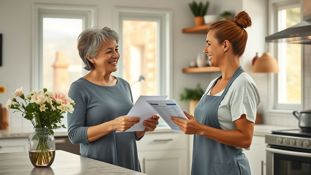 Flexible cleaning scheduling allows kitchen cleaning appointments to fit any routine.