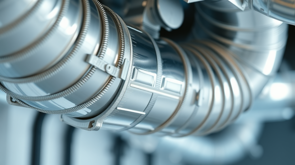 High-quality sealed duct system installation ensures clean indoor air